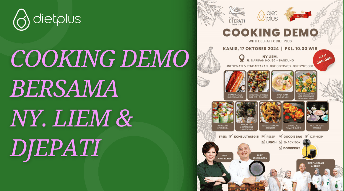 Dietplus Cooking Demo dengan Ny Liem