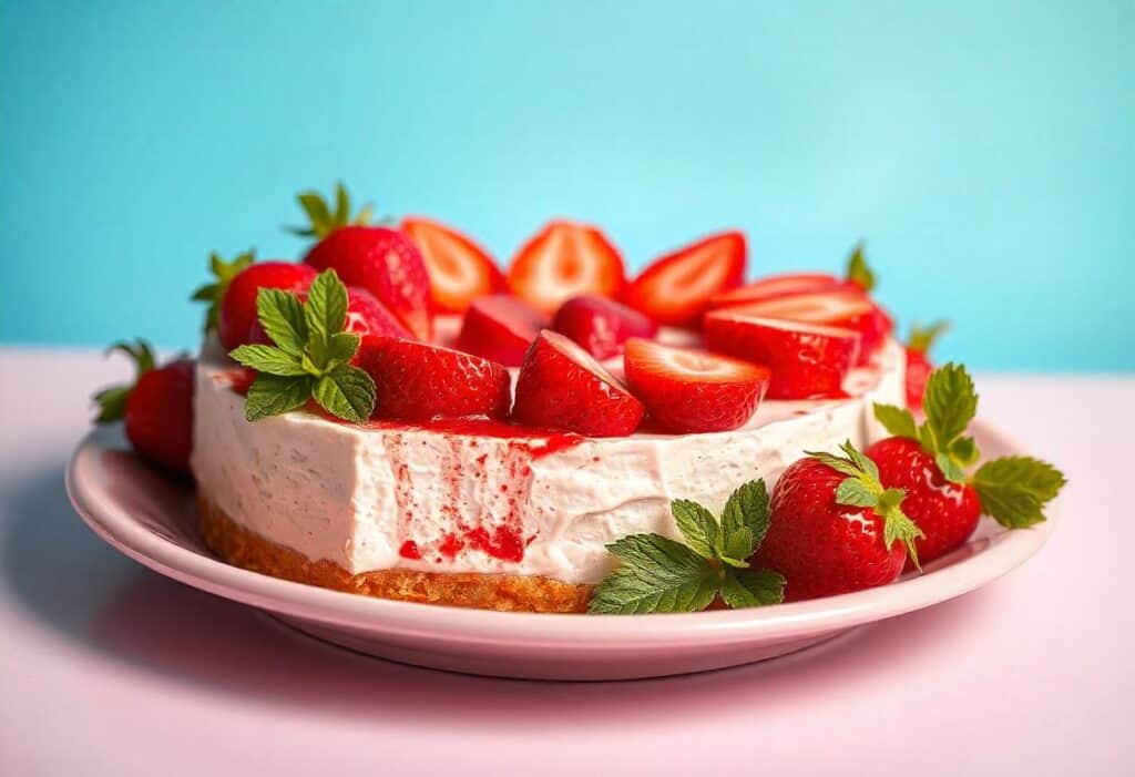 Resep Kue Yogur Stroberi
