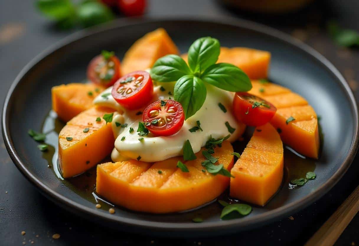 Salad Caprese Melon Inthanon Bakar