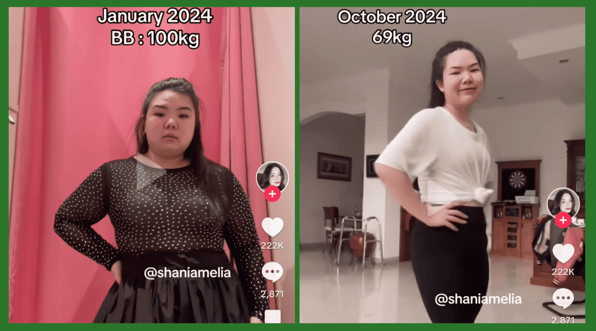 Kesuksesan Diet Shani Amelia