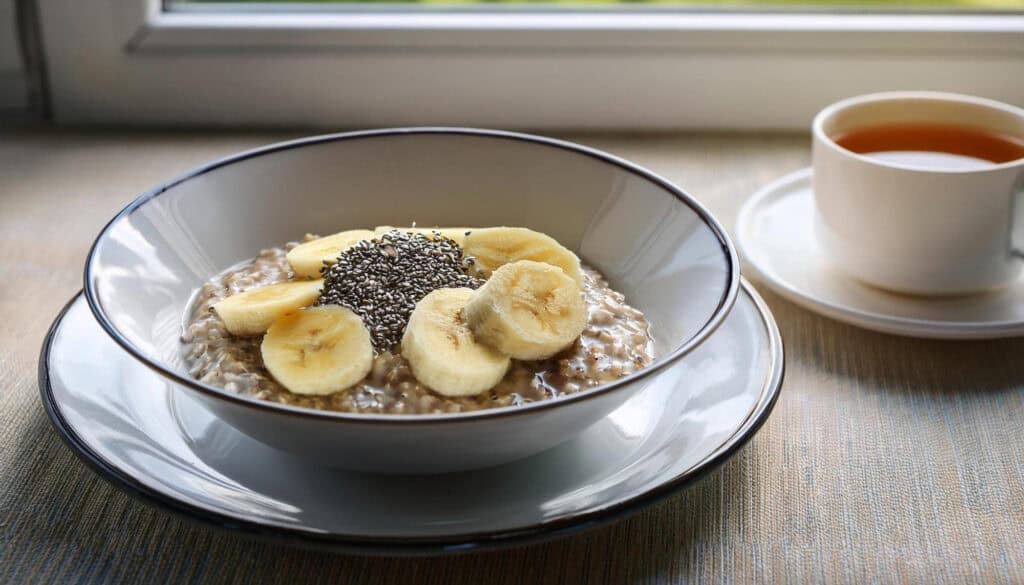 Oatmeal dan chia seed