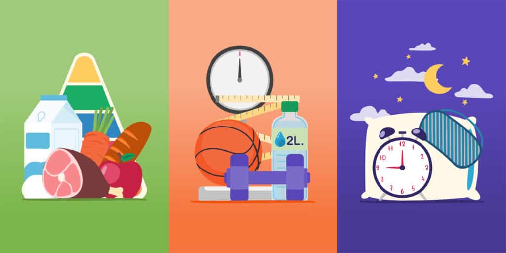 Rekomposisi tubuh optimal dengan gaya hidup sehat