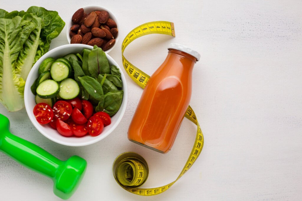 Diet sehat dan aman dengan pola makan sehat dan aktif bergerak