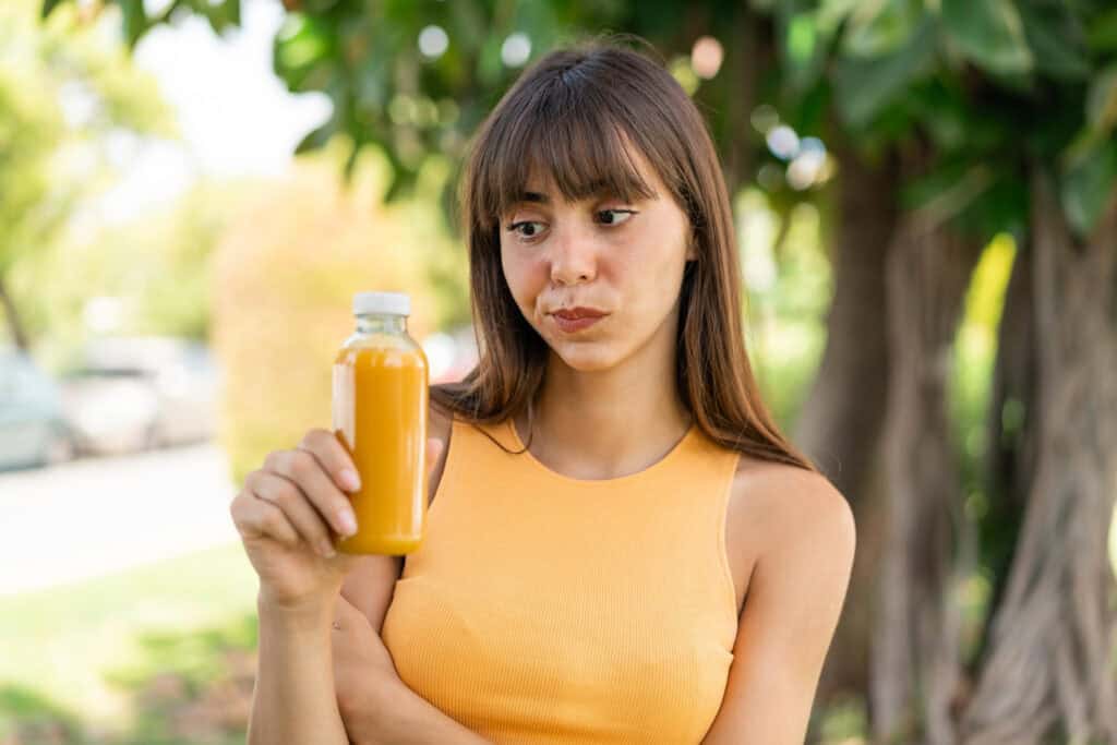 Hanya minum jus saat diet