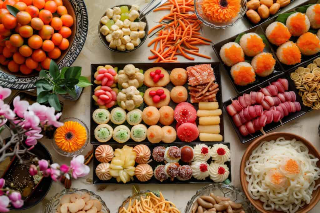 Makan camilan khas Imlek dengan moderasi porsi