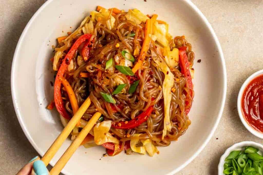 Resep Tumis Mi Shirataki Ayam & Sayuran Rendah Kalori