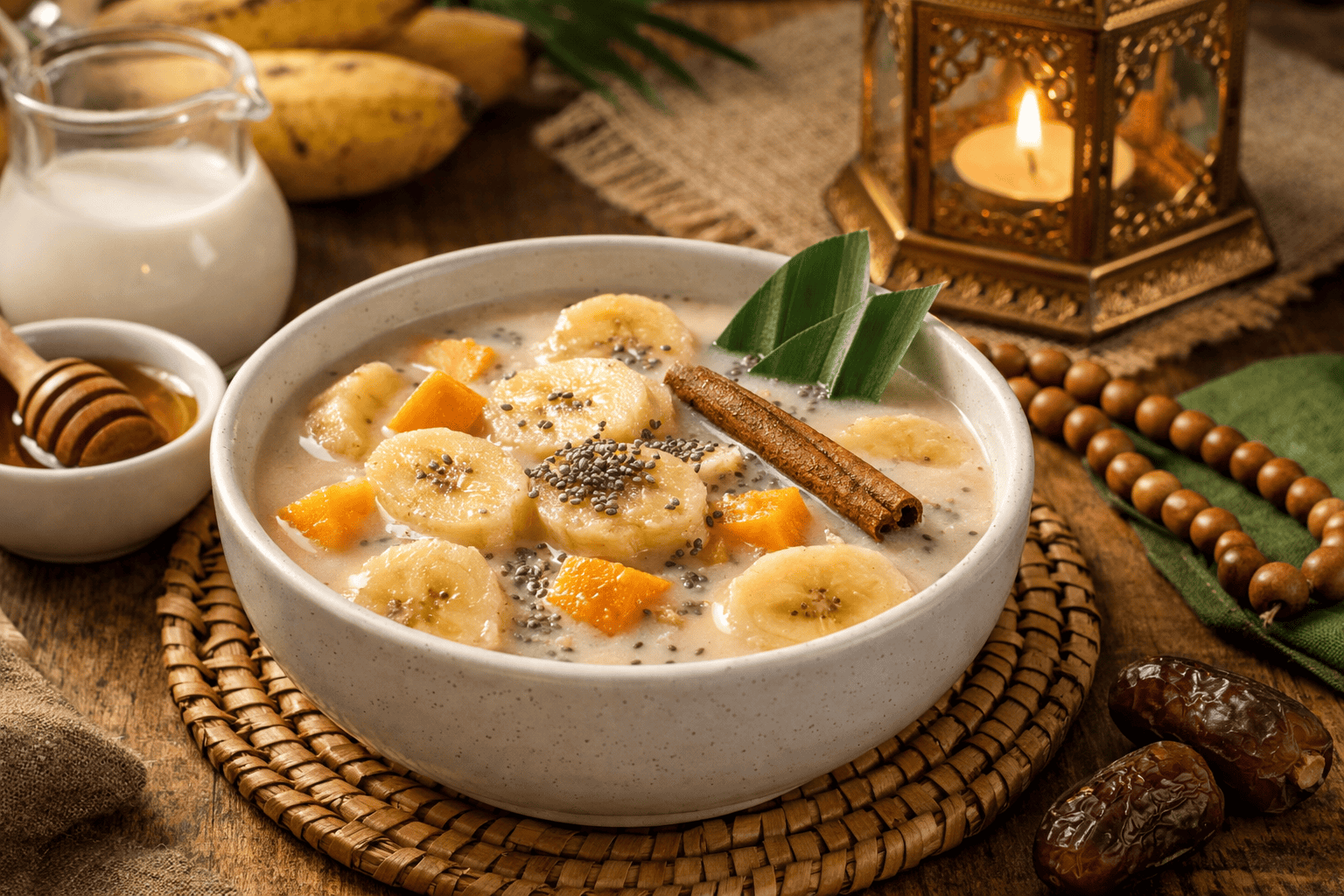 Resep Takjil Sehat Kolak Pisang Susu Kayu Manis