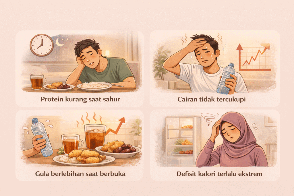 Beberapa faktor yang mempengaruhi energi saat berpuasa