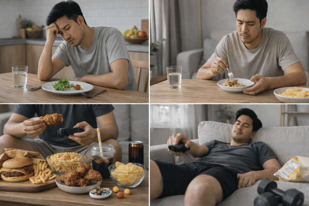 Diet asal, makanan ultra-proses, kurang bergerak menjadi penyebab skinny fat
