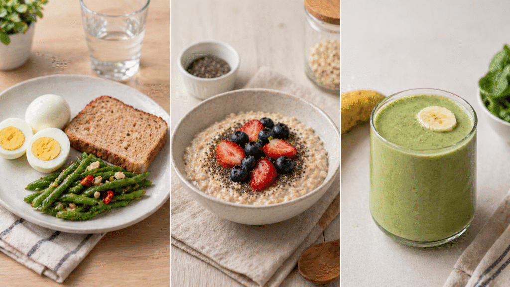 Beberapa opsi sarapan bergizi dan ramah diet