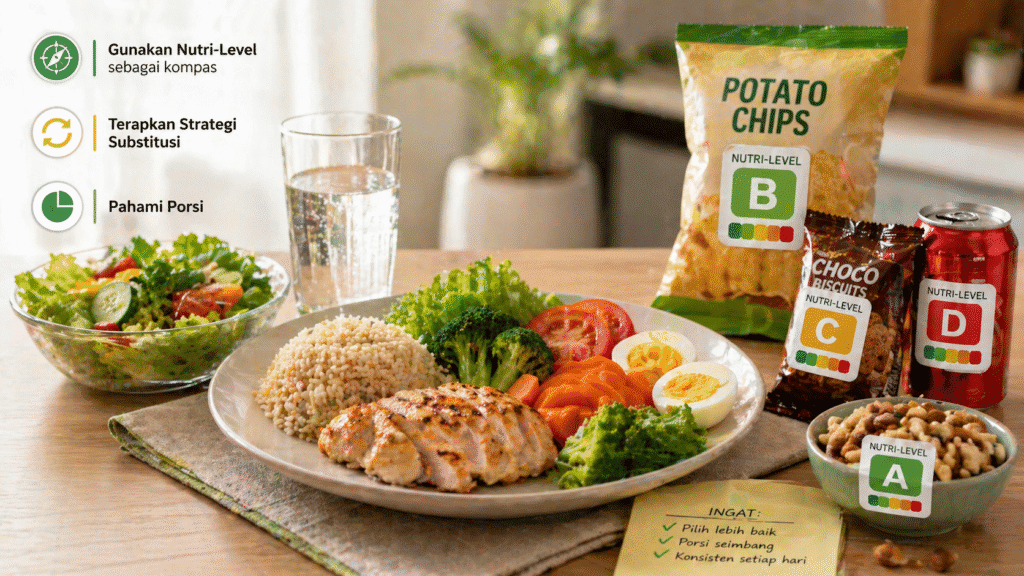 Makan bergizi tetap kunci utama untuk kesehatan jangka panjang