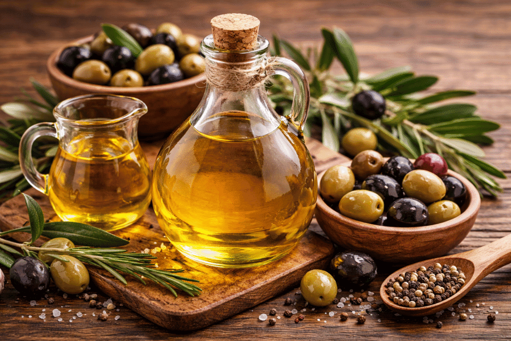 Minyak zaitun yang lemaknya baik untuk kesehatan jantung