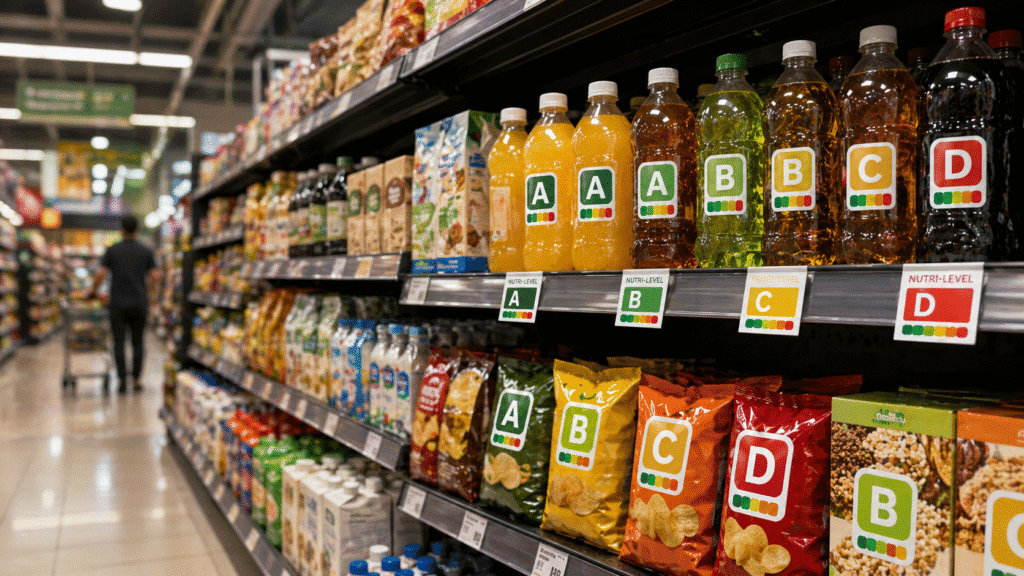 Mulai 2026, Makanan Punya Nutri-Level A–D. Artinya?