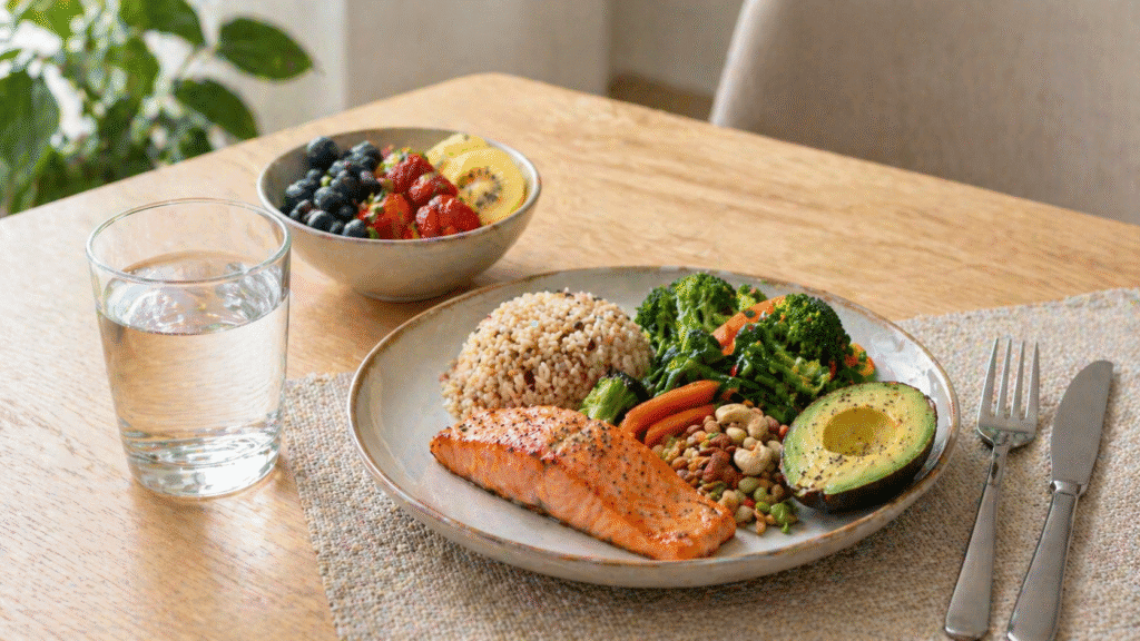 Perbanyakan makan makanan real food bergizi seimbang untuk kesehatan mental lebih baik