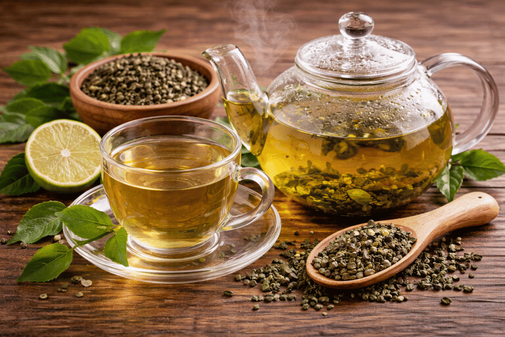 Teh hijau yang kaya antioksidan