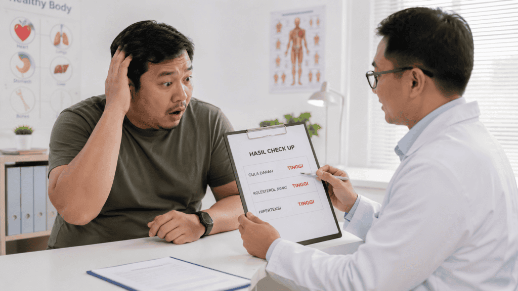 Craving berdampak obesitas yang dalam jangka panjang membuat risiko penyakit metabolik meningkat