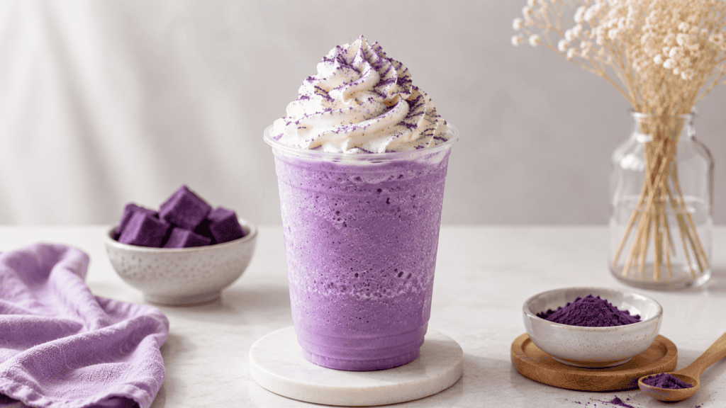 Estimasi kalori Ube Frappe