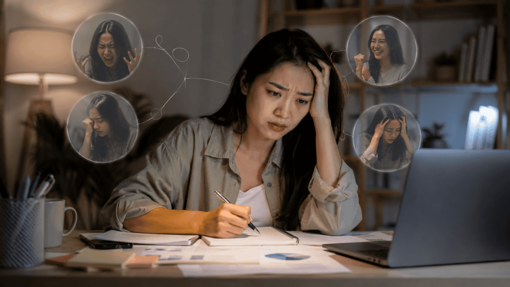Kekurangan protein juga bisa membuat mood berantakan dan sulit fokus