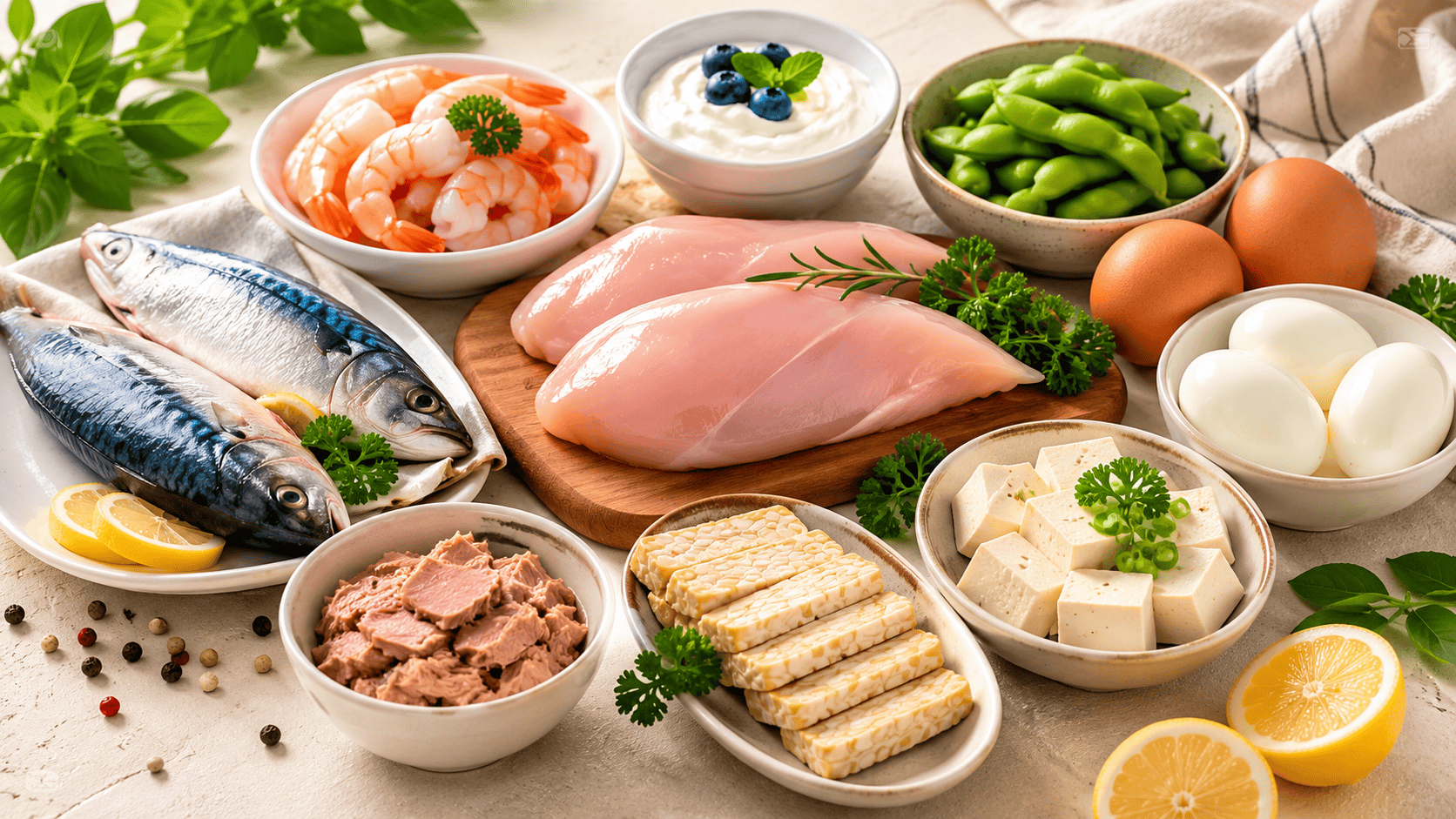 10 Makanan Tinggi Protein dan Rendah Kalori yang Cocok untuk Diet