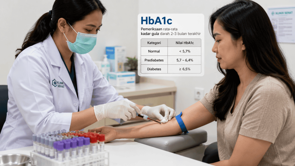 Cek HBA1c untuk hasil gula darah lebih akurat