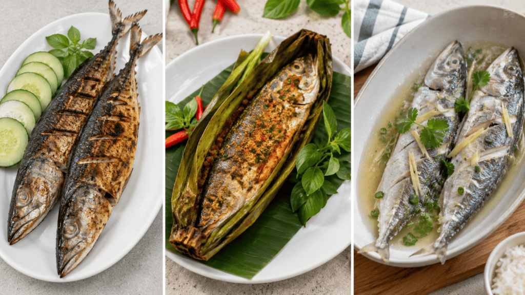 Ikan kembung yang tinggi protein dan omega 3