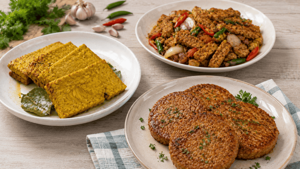 Tempe yang tinggi protein denganharga terjangkau