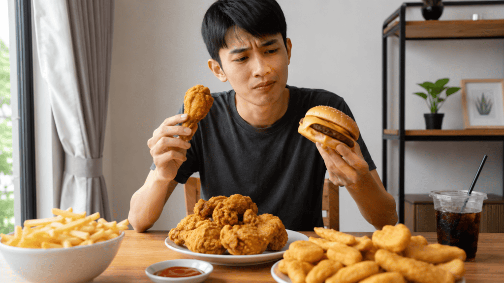 Kesalahan saat mencoba menaikkan berat badan