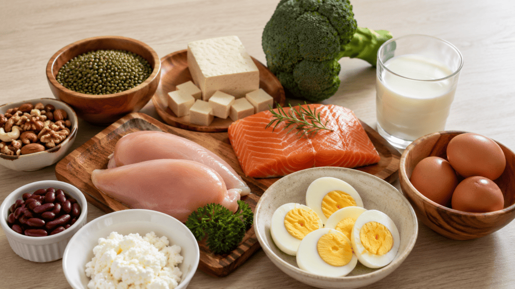 Protein berkualitas membantu menjaga massa otot selama diet