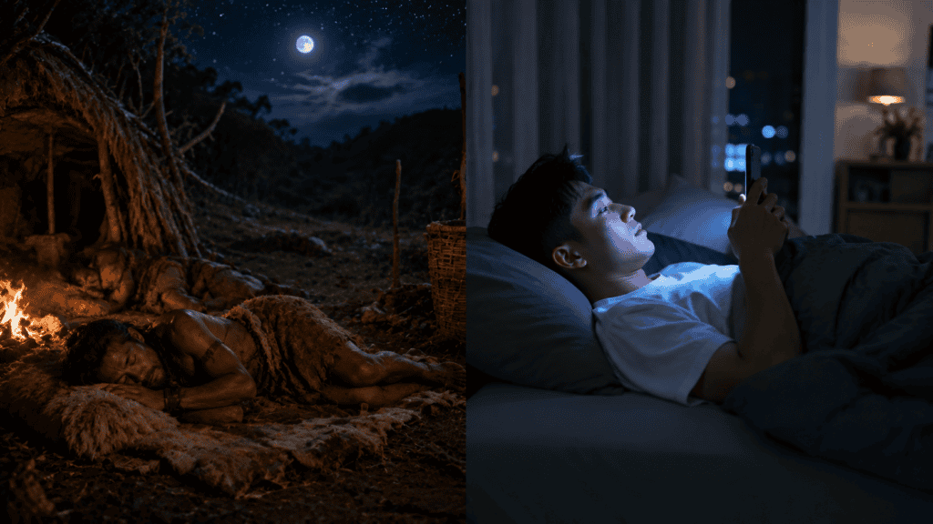 Orang dulu tidur tepat waktu, kita sekarang sering begadang