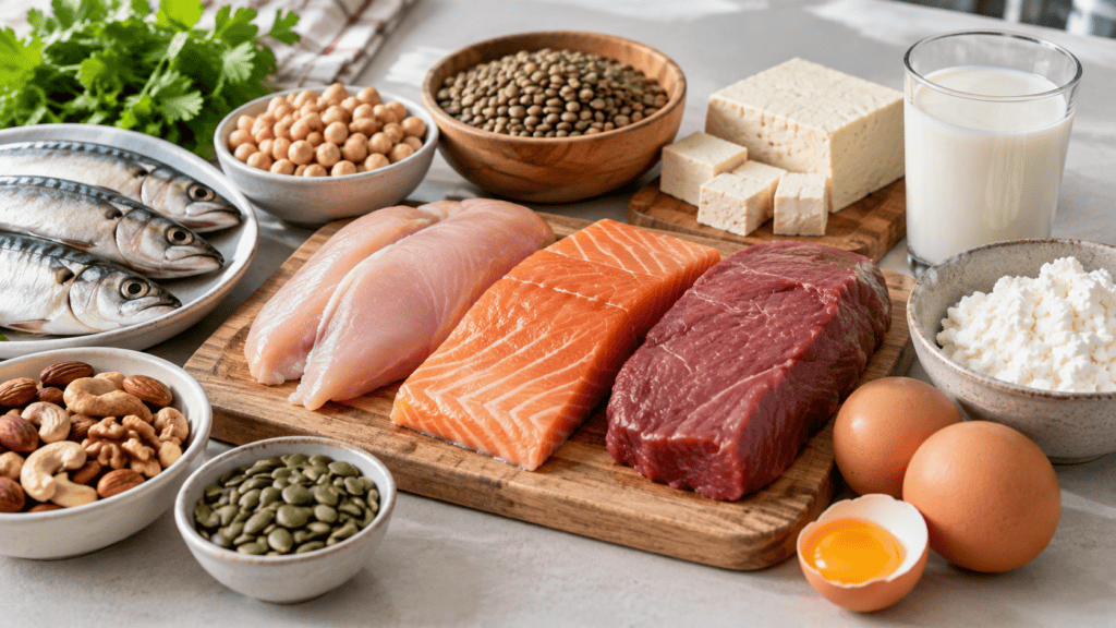 Berbagai sumber protein