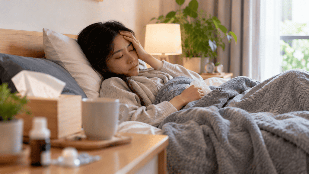 Istirahat yang cukup untuk membantu pemulihan influenza A